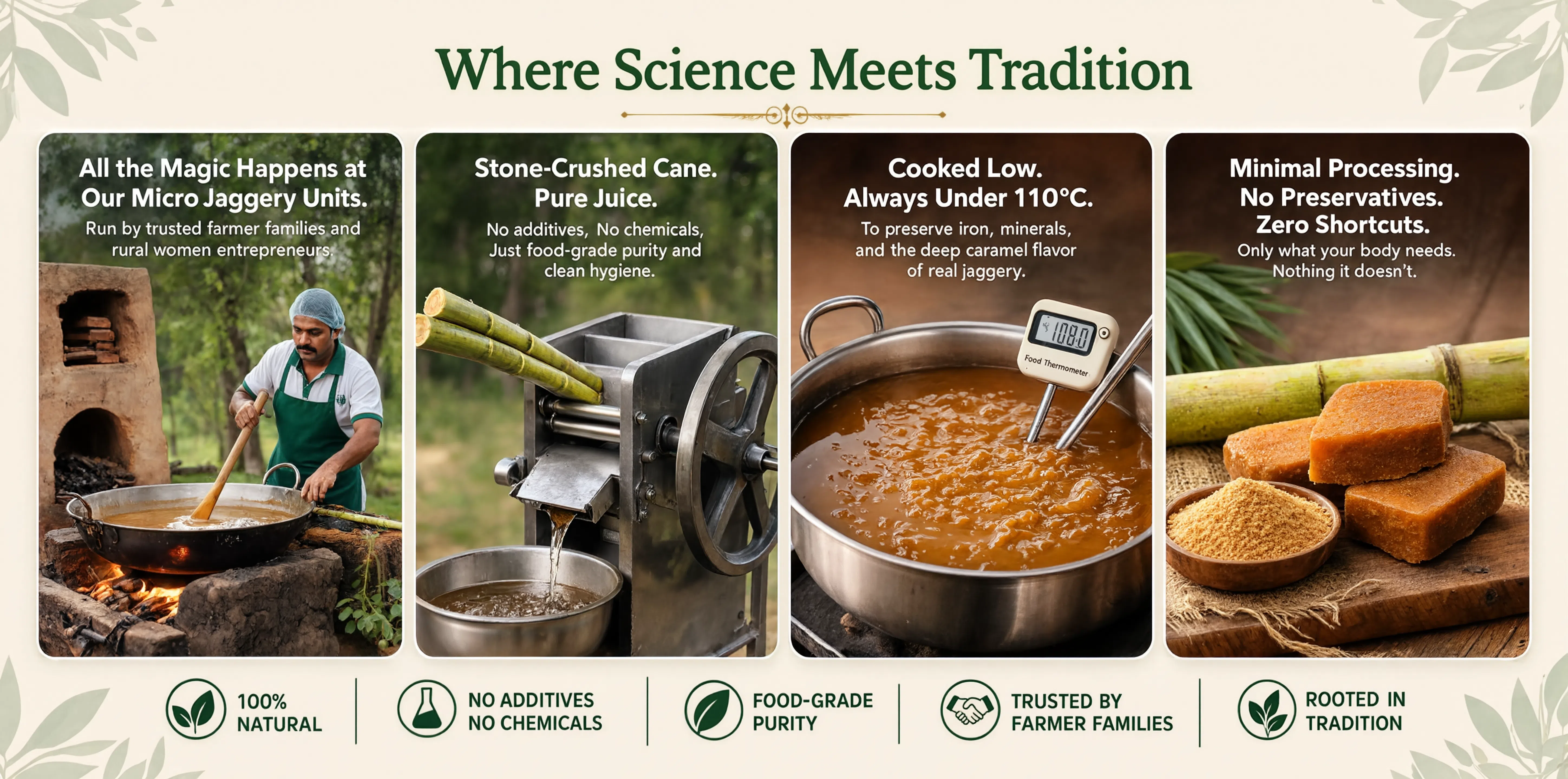 Jaggery - Where Science Meets Tradition